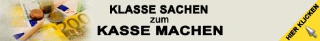 Klasse Sachen zum Kasse machen
